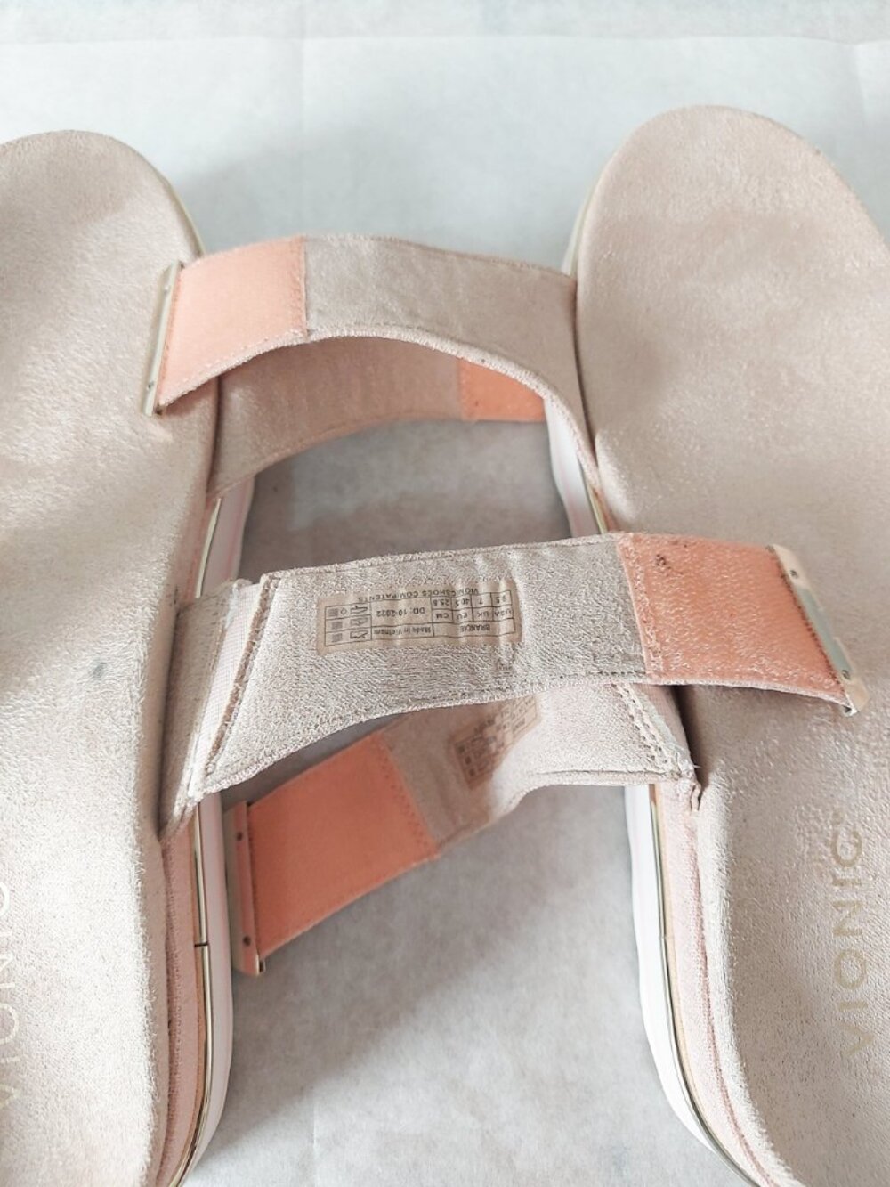 Vionic Phoenix Brandie Platform Slide Sandals Size 9.5 Comfort Slipon Flatfom - Picture 9 of 14